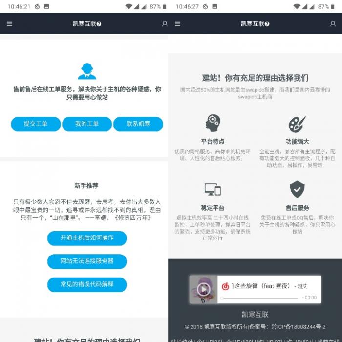 最新好看的swapidc的模板免费分享插图3