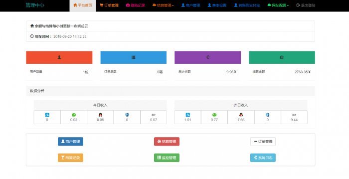雨泽最新第四版易支付整套网站源码-酷库源码网