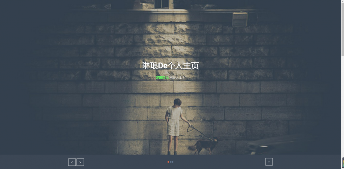 5款简洁的个人主页源码插图3