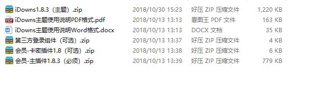 wordpress主题 iDowns V1.8.4 最新版 带会员管理 卡密插件插图
